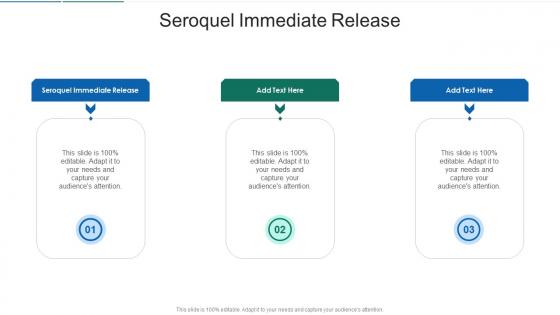 Seroquel Immediate Release In Powerpoint And Google Slides Cpb