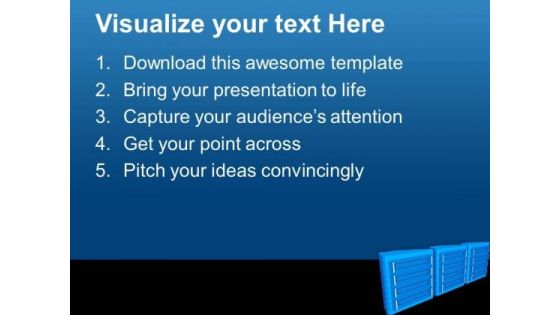 Server With Cloud Concept PowerPoint Templates Ppt Backgrounds For Slides 0813