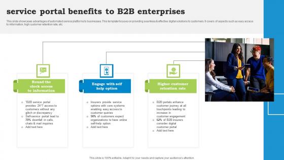 Service Portal Benefits To B2B Enterprises Formats Pdf