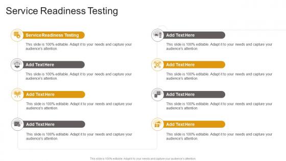 Service Readiness Testing In Powerpoint And Google Slides Cpb