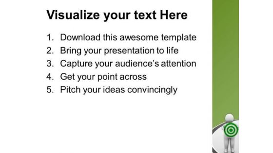Set And Follow New Targets In Business PowerPoint Templates Ppt Backgrounds For Slides 0613