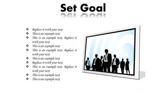 Set Goal Business PowerPoint Presentation Slides F Set Goal Business PowerPoint Presentation Slides F