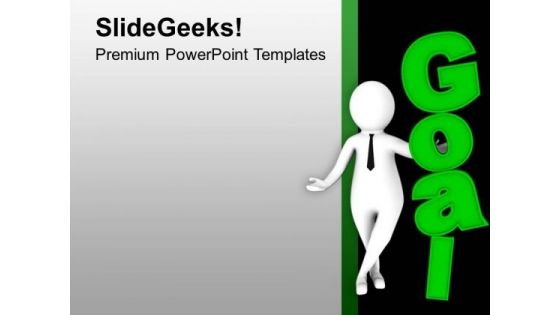 Set New Goals For Business Triangles PowerPoint Templates Ppt Backgrounds For Slides 0713