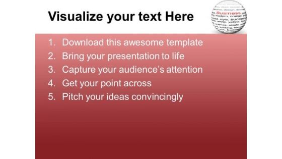 Setting Up The Business PowerPoint Templates Ppt Backgrounds For Slides 0613