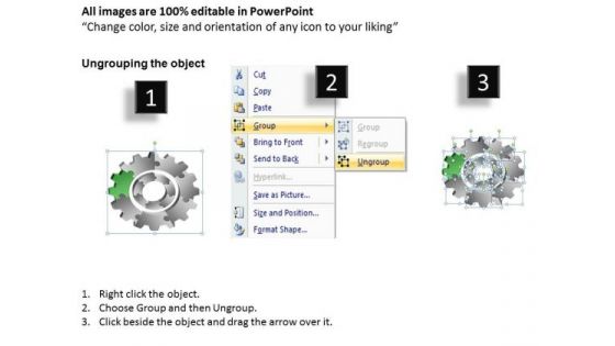 Seven Staged Gear Diagram Ppt How To Business Plan PowerPoint Slides