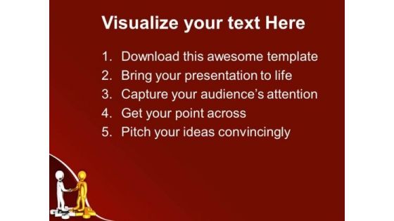 Shake Hand With Business Partner For Growth PowerPoint Templates Ppt Backgrounds For Slides 0613