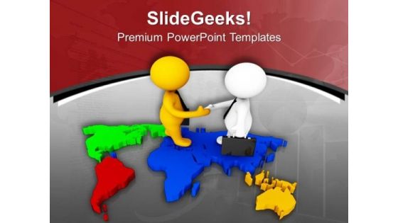 Shake Hands For Global Relation PowerPoint Templates Ppt Backgrounds For Slides 0613 Shake Hands For Global Relation PowerPoint Templates Ppt Backgrounds For Slides 0613