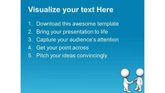 Shake Hands With Clients For Good Relation PowerPoint Templates Ppt Backgrounds For Slides 0613