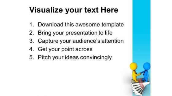 Shake Hands With Right Customers PowerPoint Templates Ppt Backgrounds For Slides 0713