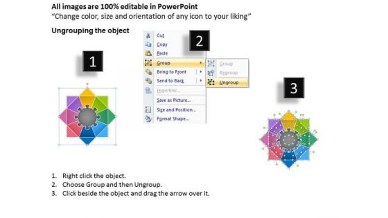 Shape For Multiple Variable Representation Ppt Business Plan Outlines PowerPoint Slides