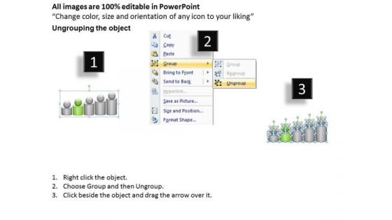 Shape Spheres On Top For Five Stage Franchise Business Plan Template PowerPoint Slides