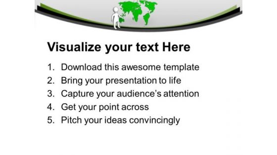 Shape The World To Business Trends PowerPoint Templates Ppt Backgrounds For Slides 0613