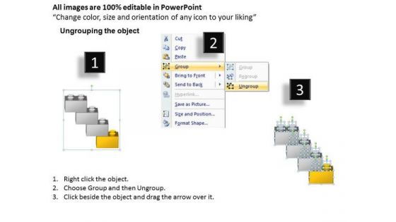 Shape To Show Process Flow 4 Stages Ppt Professional Business Plan Writers PowerPoint Slides
