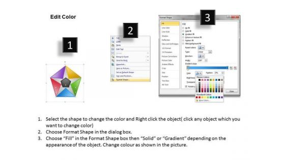 Shape With 5 Stages For Variable Representation Ppt Catering Business Plan PowerPoint Slides