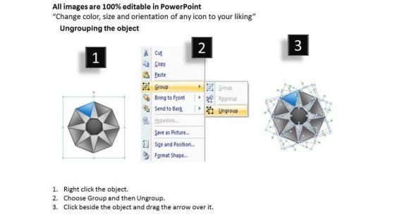 Shape With 8 Stages For Variable Representation Ppt Business Plan Companies PowerPoint Templates