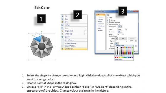 Shape With 8 Stages For Variable Representation Ppt Business Plan Companies PowerPoint Templates