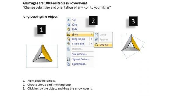 Shaped Donut Diagram Data Comparison It Business Plan Template PowerPoint Templates