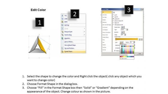Shaped Donut Diagram Data Comparison It Business Plan Template PowerPoint Templates