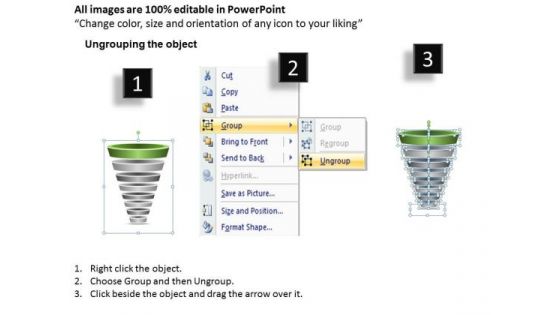 Shaped Process Flow Diagram With 8 Stages Ppt Business Executive Summary PowerPoint Templates