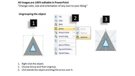 Shaped Stacked Success Planning Chart Ppt Business Samples PowerPoint Templates