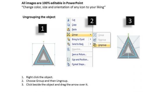 Shaped Stacked Success Planning Chart Ppt Sales Business Outline PowerPoint Templates