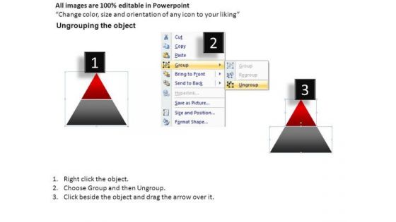 Shapes 2d Pyramid Simple PowerPoint Slides And Ppt Diagram Templates