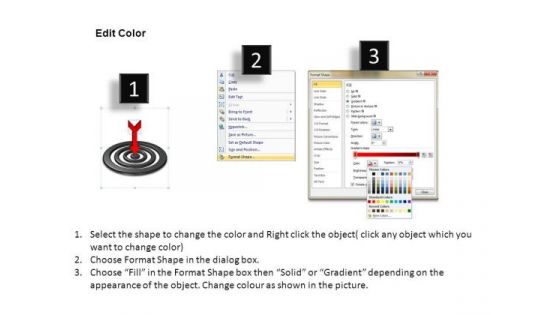 Shapes Targets 2 PowerPoint Slides And Ppt Diagram Templates