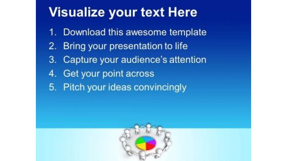 Share The Business Result With Team PowerPoint Templates Ppt Backgrounds For Slides 0713