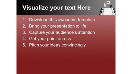 Share The Business Results With Team PowerPoint Templates Ppt Backgrounds For Slides 0613