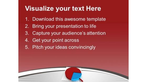 Share The Business Reviews With Pie Chart PowerPoint Templates Ppt Backgrounds For Slides 0713