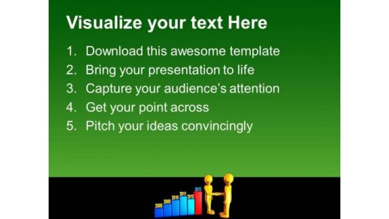 Share The Yearly Result With Clients PowerPoint Templates Ppt Backgrounds For Slides 0713