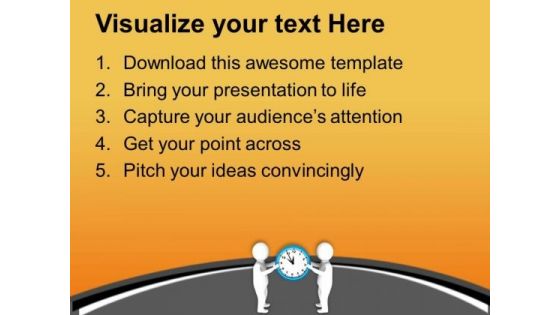 Share Your Time And Talent With Team PowerPoint Templates Ppt Backgrounds For Slides 0713