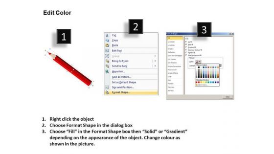 Sharpened Pencils Leadership PowerPoint Templates Ppt Slides
