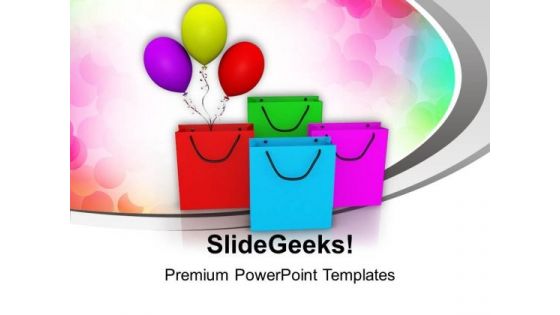 Shopping Bags Sales PowerPoint Templates Ppt Background For Slides 1112