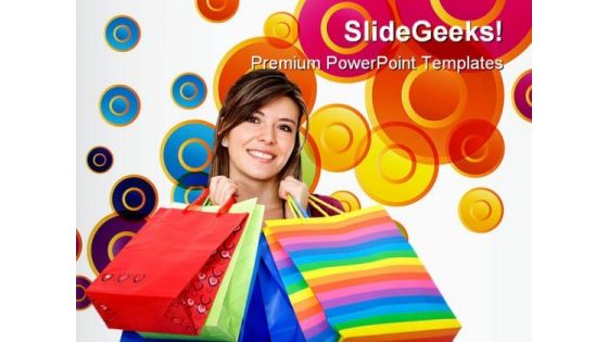 Shopping Woman01 Sales PowerPoint Templates And PowerPoint Backgrounds 0311