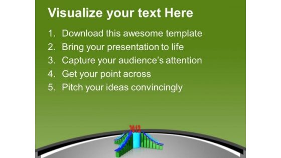 Show Financial Market Growth In 2013 PowerPoint Templates Ppt Backgrounds For Slides 0513
