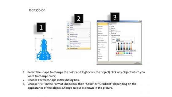 Show Team With Chess Pawn Pieces PowerPoint Slides And Ppt Diagram Templates
