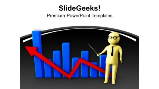 Show The Business Result Fluctuation PowerPoint Templates Ppt Backgrounds For Slides 0713