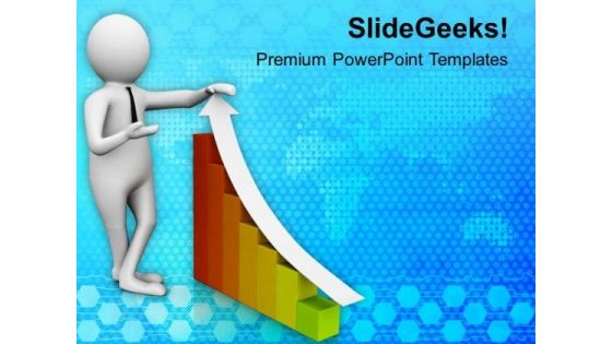 Show The Business Results PowerPoint Templates Ppt Backgrounds For Slides 0813