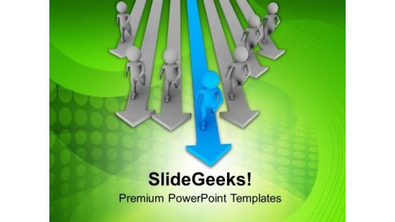 Show The Concept Of Leadership PowerPoint Templates Ppt Backgrounds For Slides 0513 Show The Concept Of Leadership PowerPoint Templates Ppt Backgrounds For Slides 0513