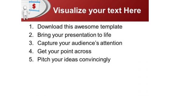 Show The Financial Results PowerPoint Templates Ppt Backgrounds For Slides 0613