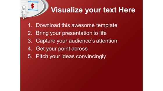 Show The Financial Results PowerPoint Templates Ppt Backgrounds For Slides 0613