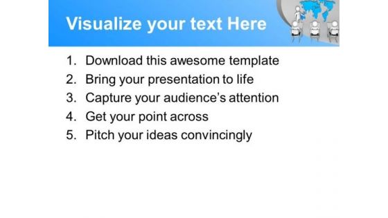 Show The Global Review Of Business PowerPoint Templates Ppt Backgrounds For Slides 0713