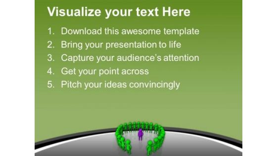 Show Unity For Great Team Formation PowerPoint Templates Ppt Backgrounds For Slides 0713