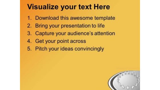 Show Unity Of Team For Business Growth PowerPoint Templates Ppt Backgrounds For Slides 0613