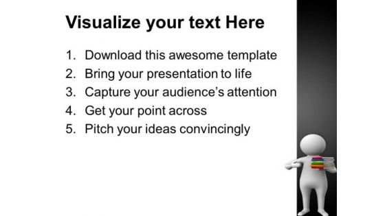 Show Your Knowledge PowerPoint Templates Ppt Backgrounds For Slides 0613