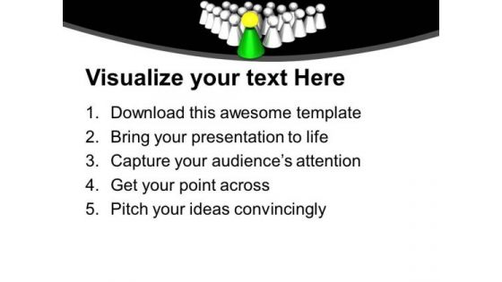 Show Your Leadership Skills PowerPoint Templates Ppt Backgrounds For Slides 0413