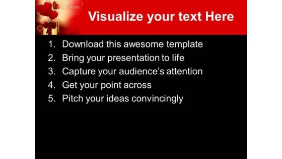 Show Your Love To Loved PowerPoint Templates Ppt Backgrounds For Slides 0613