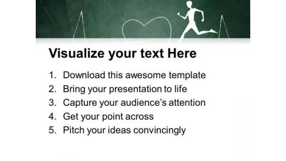 Showing Heart Beat Health PowerPoint Templates And PowerPoint Themes 0512
