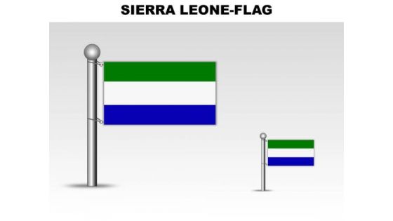 Sierra Leone Country PowerPoint Flags
